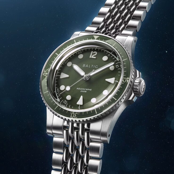 O Baltic Aquascaphe MK2 apresenta resistência à água de 200 m (20 bar) (Fonte da imagem: Baltic)