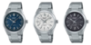 Da esquerda para a direita: os relógios Casio EFK100D-2A, EFK100D-7A e EFK100CD-1A. (Fonte da imagem: Casio)