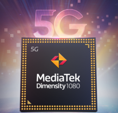 O MediaTek Dimensity 1080 é agora oficial (imagem via MediaTek)