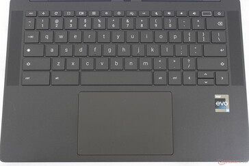Layout padrão do teclado Chromebook