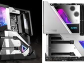 MSI MEG Z590 GODLIKE e Asus ROG Maximus XIII Extreme Glacial. (Fonte da imagem: MSI/Asus)