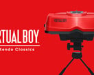 Uma imagem promocional do acessório de hardware Nintendo Virtual Boy para o Switch e o Switch 2. (Fonte da imagem: Nintendo)