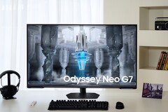 A Odyssey Neo G7 G70NC já é encomendável na Zona Euro. (Fonte da imagem: Samsung)