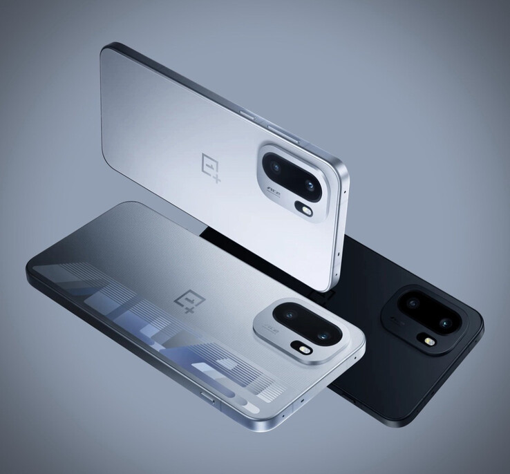 O OnePlus Ace 6 em suas três cores de lançamento. (Fonte da imagem: OnePlus)