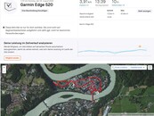 Tracking Garmin Edge 520 - overpass
