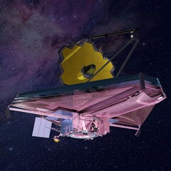 O Telescópio Espacial James Webb (Fonte da imagem: NASA)