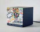 A Steam Machine com painel frontal da Valve