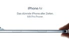 Apple a empresa revelou recentemente o iPhone Air, o iPhone mais fino de todos os tempos. (Fonte da imagem: Apple)