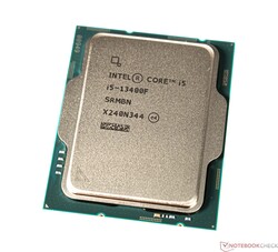 Intel Core i5-13400F em revisão - fornecido pela Intel Alemanha
