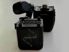 Um suposto visual da câmera de vlogging Pocket da Insta360. (Fonte da imagem: via Xdrones Studio)