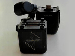 Um suposto visual da câmera de vlogging Pocket da Insta360. (Fonte da imagem: via Xdrones Studio)