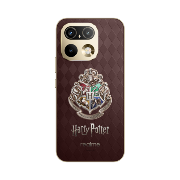 Os quatro brasões das casas de Hogwarts revelam as cores de suas casas sob a luz do sol