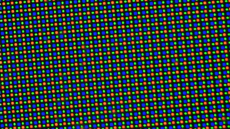 Grade de subpixel RGGB