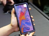 Um painel de smartphone AMOLED novinho em folha. (Fonte: Weibo)