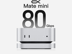 O Beelink Mate mini se conecta ao Mac mini por meio de uma porta Thunderbolt 5. Na foto: o dock. (Fonte da imagem: Beelink - editado)