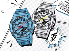 O Casio G-Shock GA-2100MNG-2A (à esquerda) e o GA-2100MNG-7A (à direita), na foto. (Fonte da imagem: Casio India)