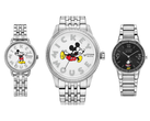 Os três novos modelos Citizen x Mickey Mouse anunciados para lançamento nos EUA, na foto. (Fonte da imagem: @plus9time no Instagram)