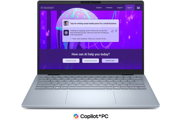 O Dell 4 Plus é um PC CoPilot+. (fonte da imagem: Dell)