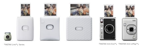 A Instax Pal pode imprimir a partir desses dispositivos (Fonte da imagem: Fujifilm)
