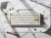 Teclado para jogos sem fio Keychron K3 HE em branco