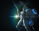 Uma representação do mascote Ludens da Kojima Productions