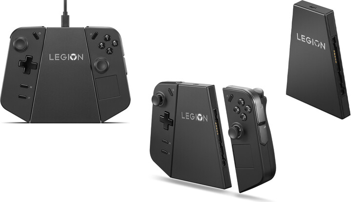 Conector de controladores para o Lenovo Legion Go (Fonte da imagem: Lenovo)
