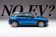 O Mini Cooper 5 Door não terá um trem de força EV em favor de um motor a gasolina, apesar do interesse contínuo em EV. (Fonte da imagem: Mini - editado)