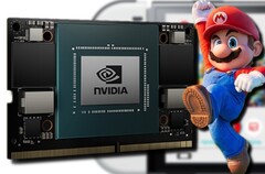 A Nintendo provavelmente se unirá à Nvidia mais uma vez para fornecer um Tegra SoC personalizado para seu console da próxima geração. (Fonte da imagem: Nvidia & Nintendo - editado)
