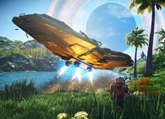 As naves espaciais em No Man&#039;s Sky agora podem ser personalizadas mais livremente do que nunca. (Fonte da imagem: Hello Games)