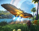 As naves espaciais em No Man's Sky agora podem ser personalizadas mais livremente do que nunca. (Fonte da imagem: Hello Games)