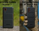 Comparamos o Samsung Galaxy XCover 7, mais barato, com o XCover 7 Pro. (Fonte da imagem: Florian Schmitt/Notebookcheck)