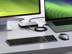 O Satechi Thunderbolt 4 Hub Slim Pro já está disponível na União Europeia. (Fonte da imagem: Satechi)