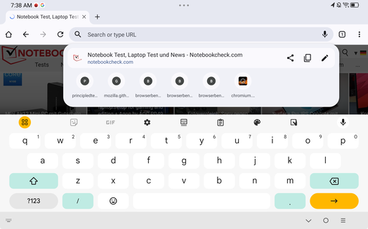 Teclado na vertical