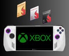 Chips Snapdragon acima do suposto novo console Xbox (Fonte da imagem: Qualcomm, Asus, Microsoft Gaming com edições)