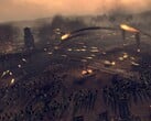 Uma imagem mostrando um cerco em Total War: Attila, agora com 55% de desconto no Steam.