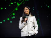 A CEO da Xbox, Asha Sharma, durante uma apresentação da Xbox.