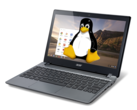 O Linux está saindo do beta no sistema operacional Chrome. (Imagem via Acer c/ edições)