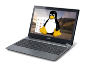 O Linux está saindo do beta no sistema operacional Chrome. (Imagem via Acer c/ edições)