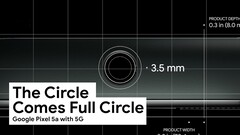 O Pixel 5a 5G tem uma tomada de fone de ouvido, ao contrário da série Pixel 6. (Fonte de imagem: Google)