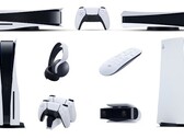 Os consoles PS5 e um punhado de acessórios. (Fonte de imagem: PlayStation/NDTV/FlatpanelsHD - editado)