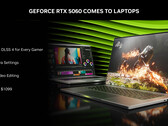 A GPU para laptop GeForce RTX 5060 foi vista no Geekbench (fonte das imagens: Nvidia)