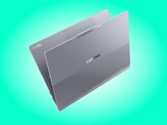 O ThinkBook 16p G6 é oferecido com acabamento em dois tons.