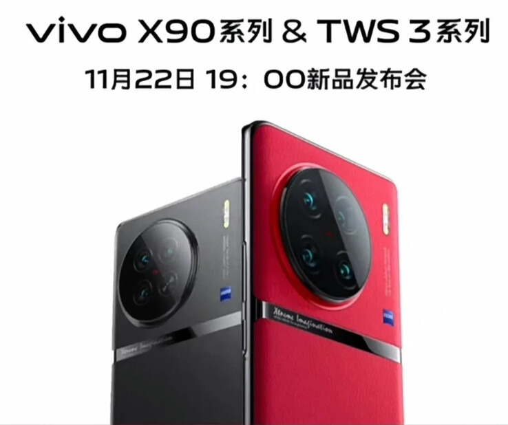A série X90 pode ser lançada junto com alguns novos earbuds. (Fonte: Telefone Jianghu via Weibo)