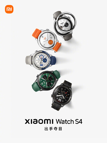 O Xiaomi Watch S4. (Fonte da imagem: Xiaomi)