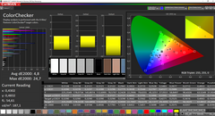 CalMAN: ColorChecker (calibrated)