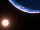 Pequeno planeta e pequena estrela: a 600 trilhões de milhas de distância há água. (Fonte: NASA, ESA, Leah Hustak e Ralf Crawford (STScI))