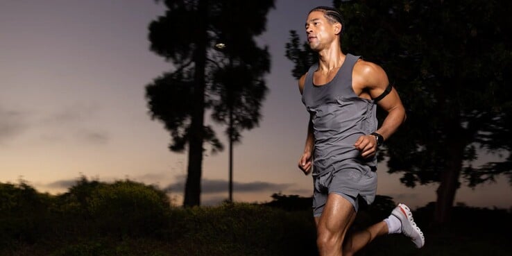 A braçadeira Amazfit Helio (Fonte da imagem: Amazfit)