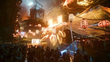 Gráficos do Cyberpunk 2077 Switch 2 (Fonte da imagem: Nintendo of America)