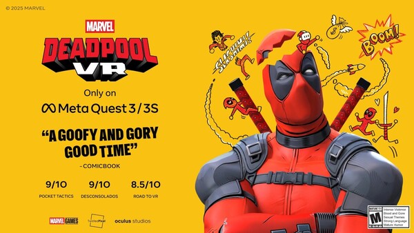 Deadpool VR foi lançado há menos de dois meses (Fonte da imagem: Meta)