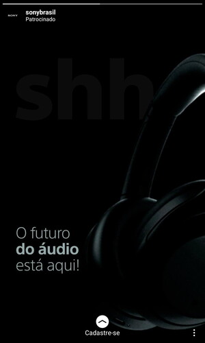 O teaser publicado pela Sony Brasil. (Fonte da imagem: @chamavito)